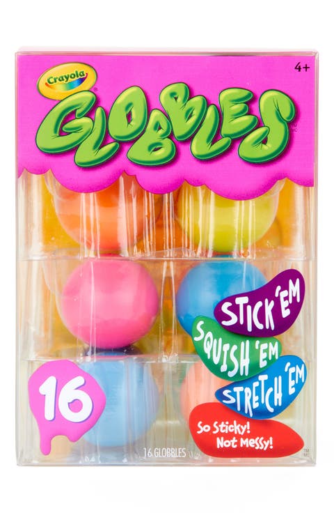 Globbles 16-Piece Squish Toy Set