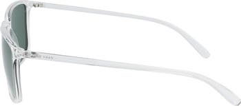 56mm Polarized Square Sunglasses