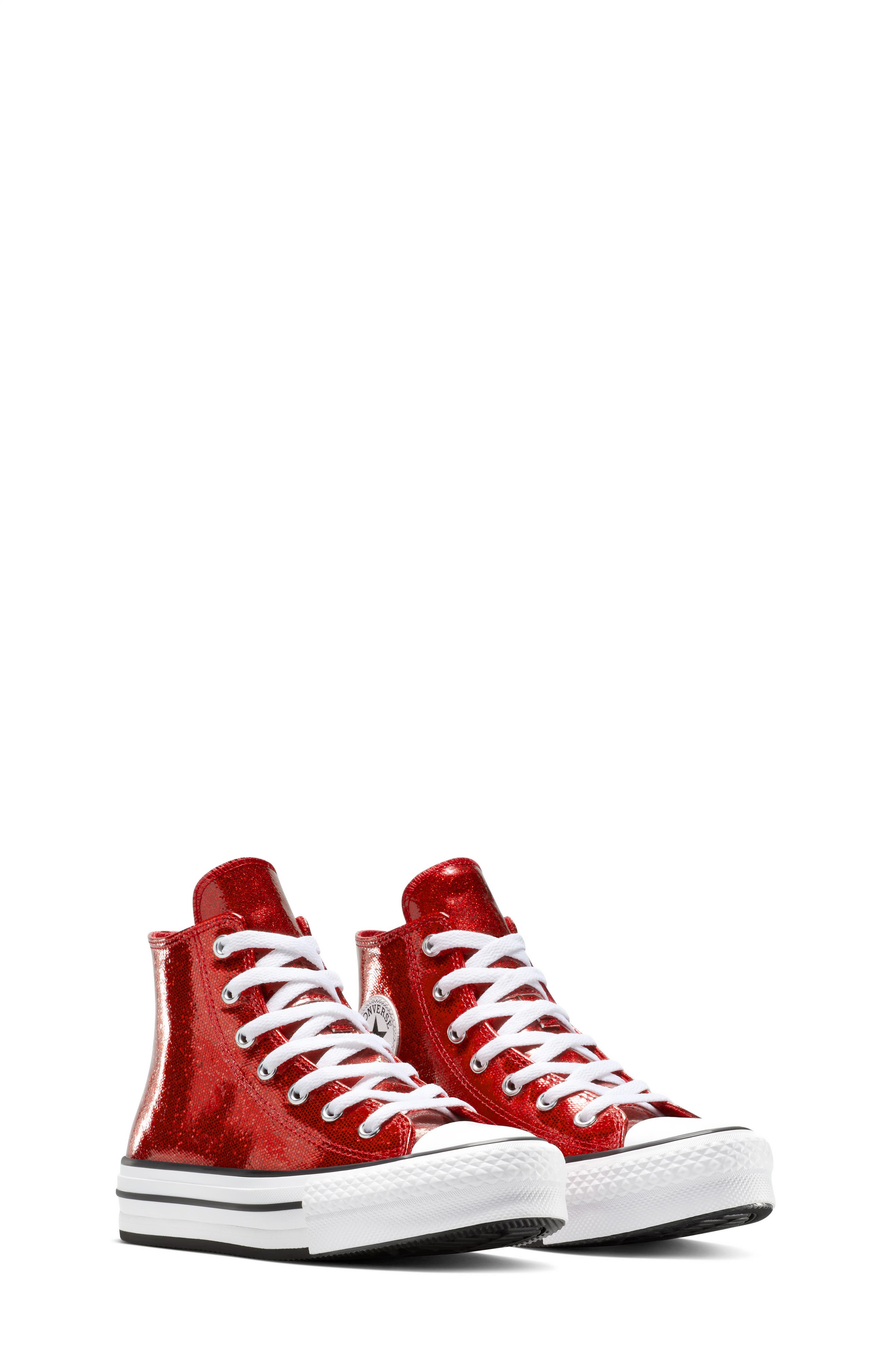 Converse Kids
 Chuck Taylor<sup
®</sup
 All Star Lift High Top Platform Sneaker, Main, color, 