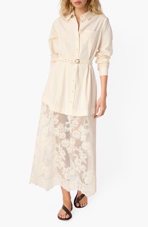 Niveen Belted Shirtdress