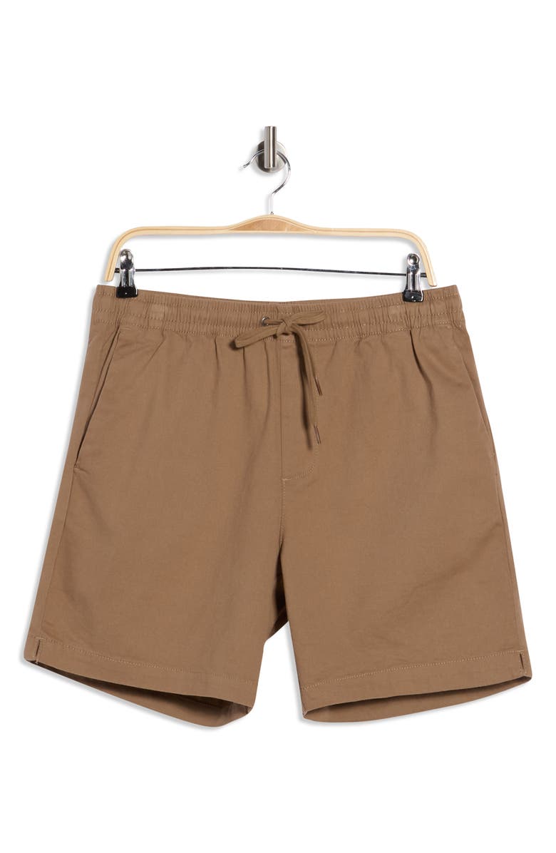 PacSun Reed Volley Shorts, Main, color, Desert Taupe