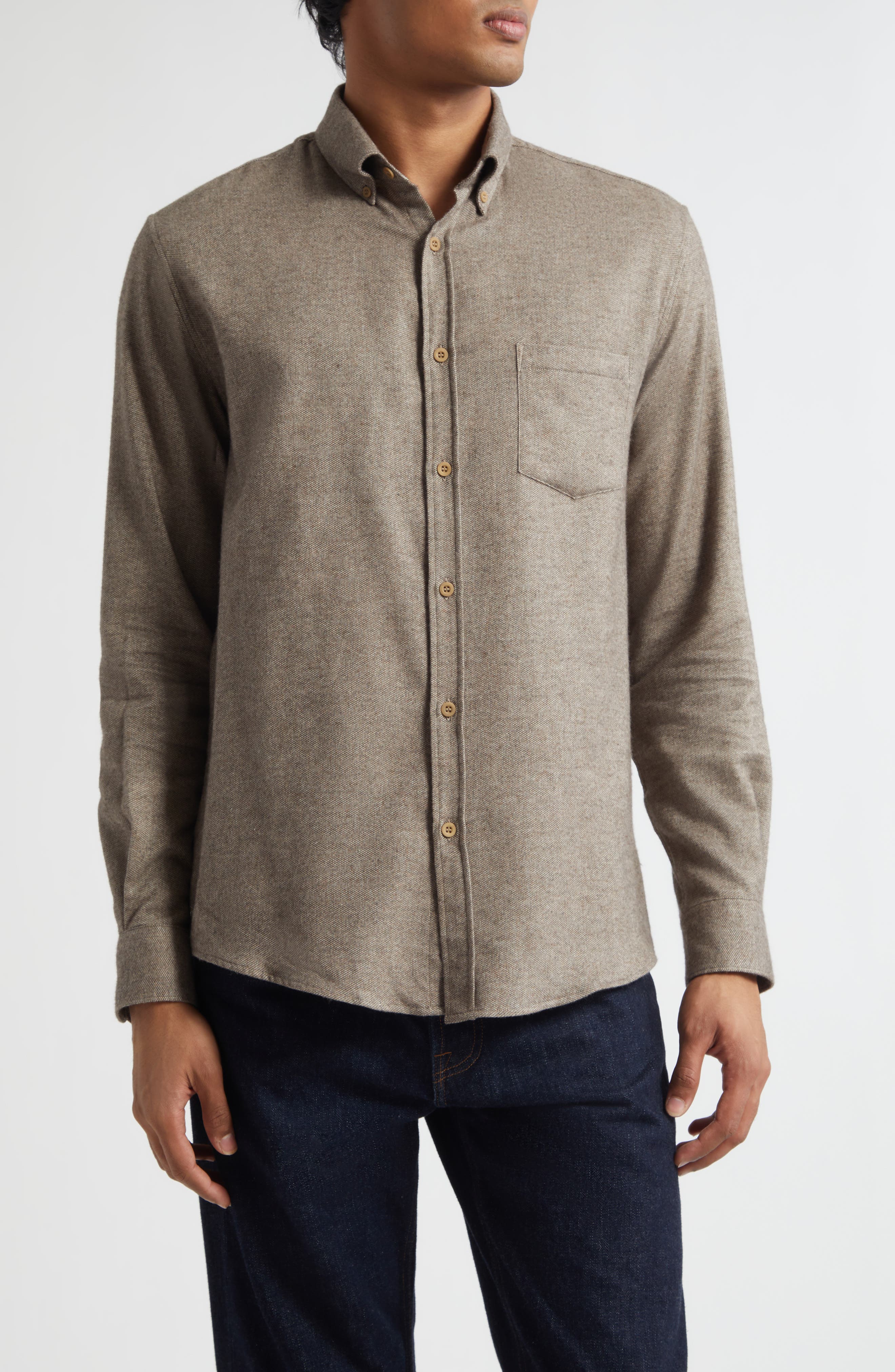 LIGHT BROWN MELANGE