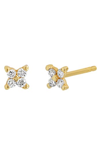 Bony Levy Bl Icon Diamond Stud Earrings In 18k Yellow Gold