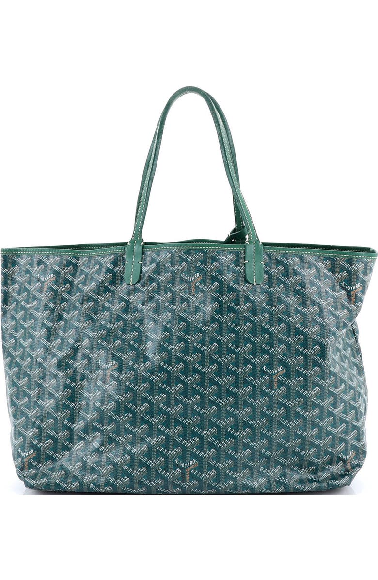 Pre-Owned Goyard Saint Louis Tote Coated Canvas PM, Alternate, color, Green