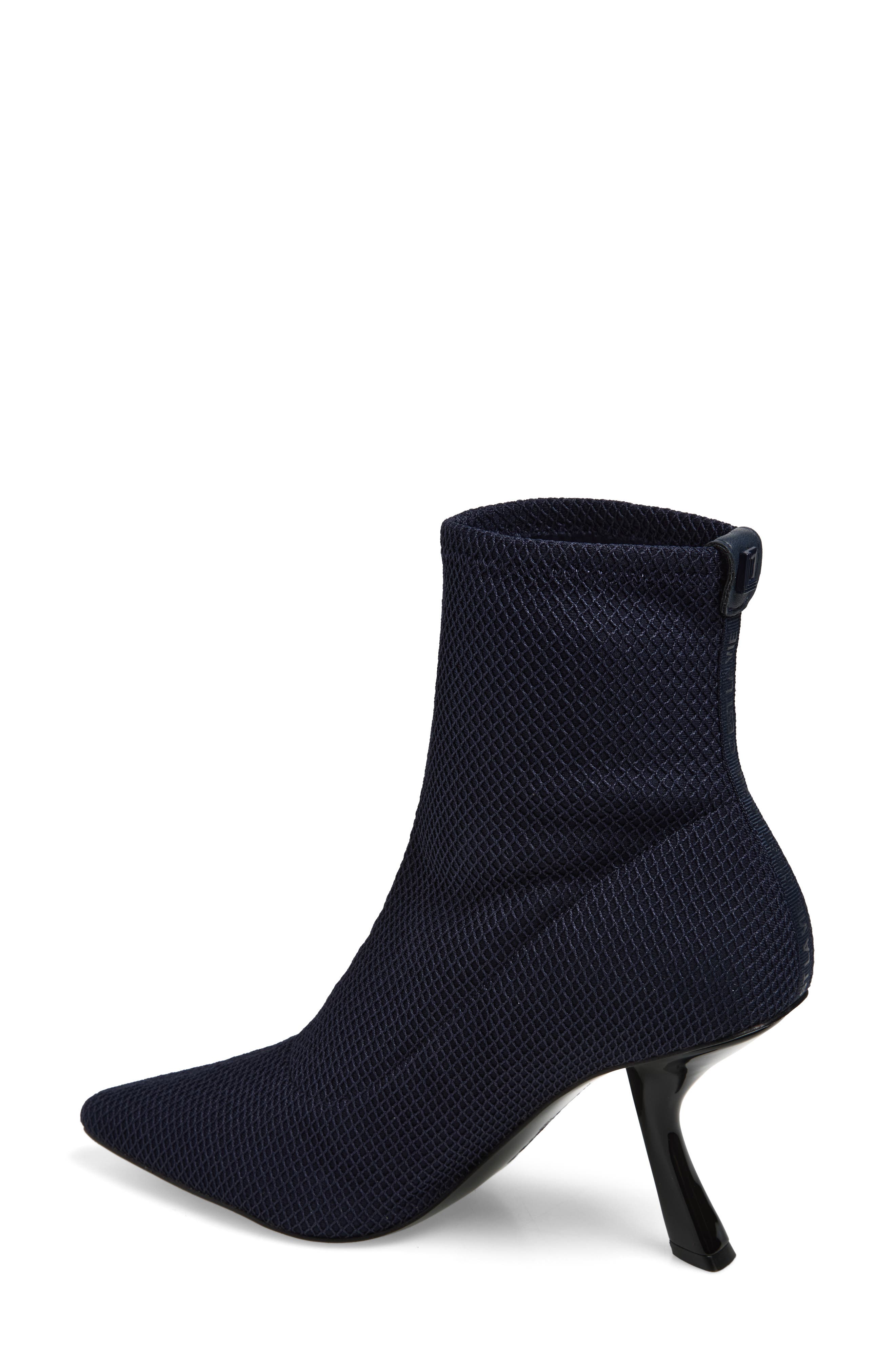 Kelsa Pointed Toe Bootie, Alternate, color, NAVY