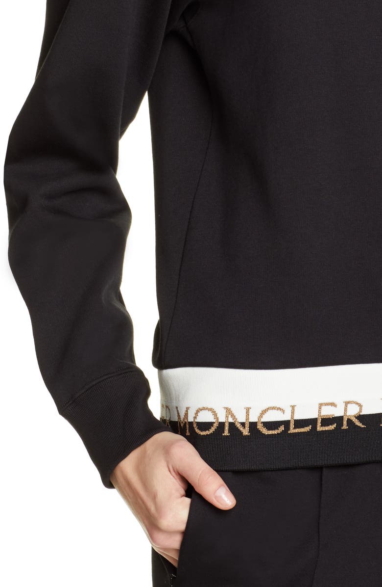Moncler Logo Hoodie, Alternate, color, 