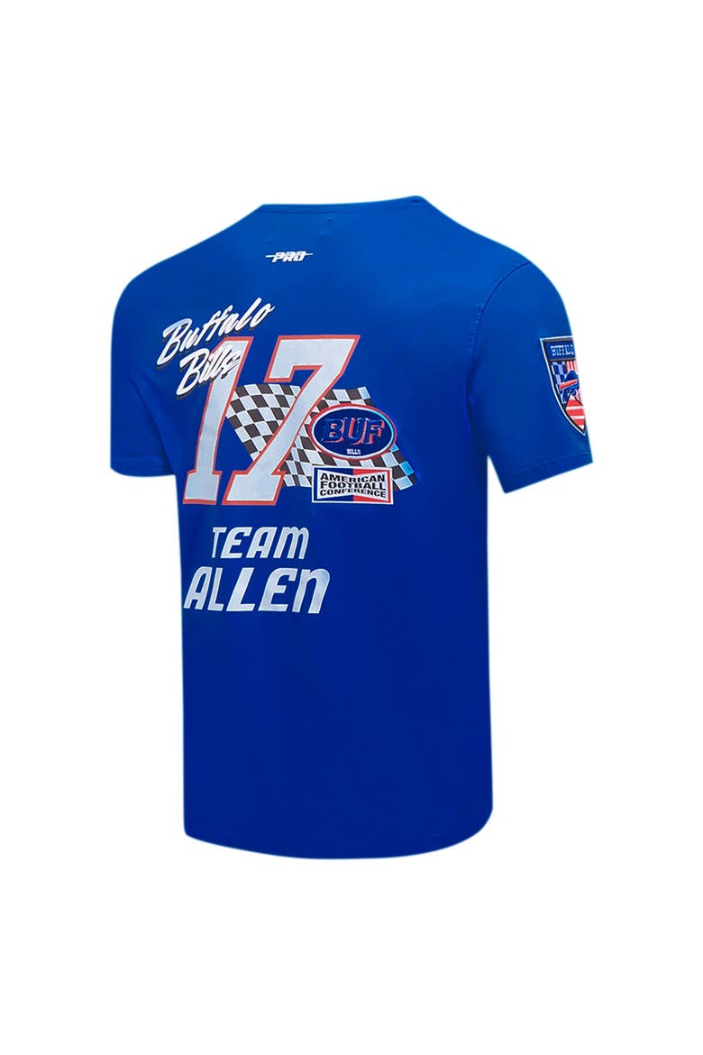 Men's Pro Standard Josh Allen Royal Buffalo Bills Fast Lane Name & Number Player T-Shirt, Alternate, color, Royal