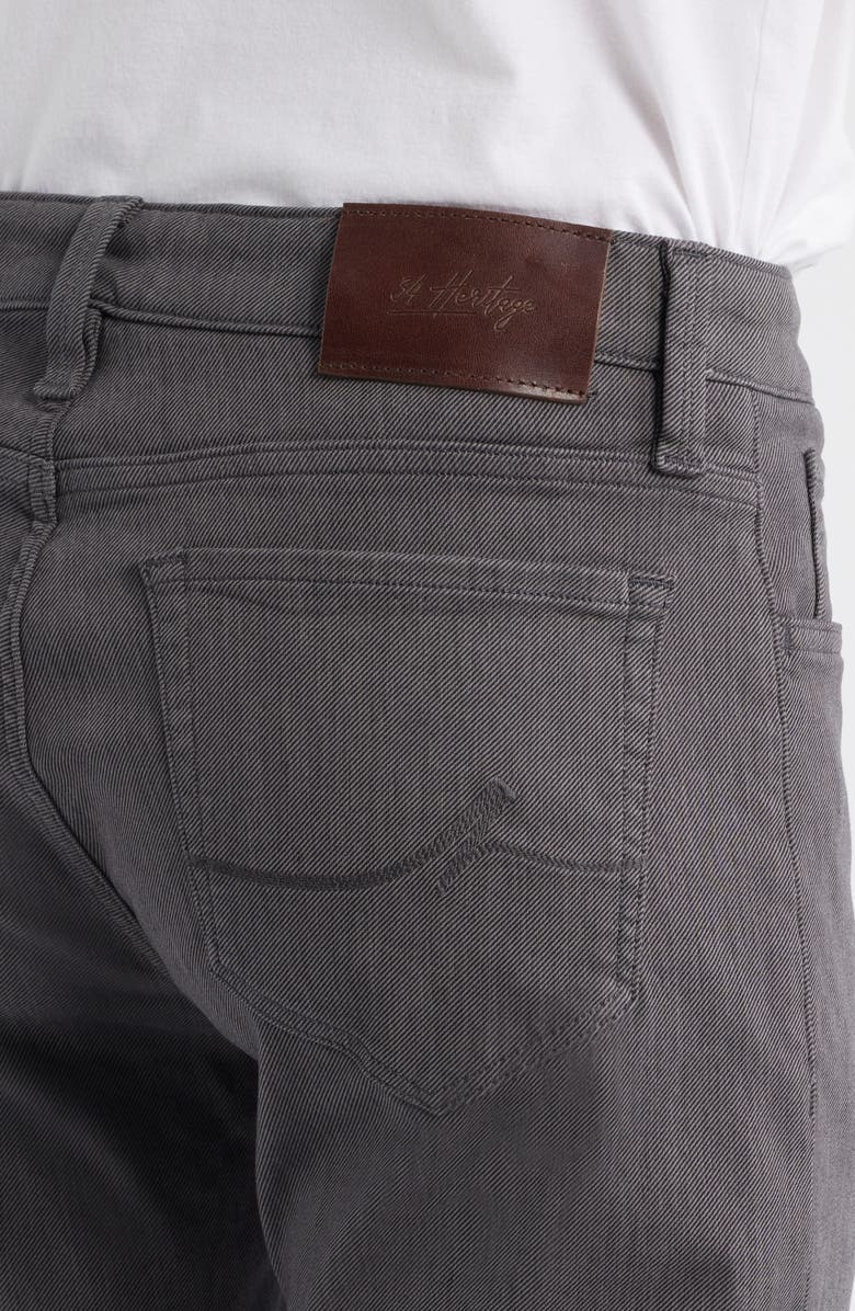 34 Heritage Courage Straight Leg Jeans, Alternate, color, Slate Diagonal