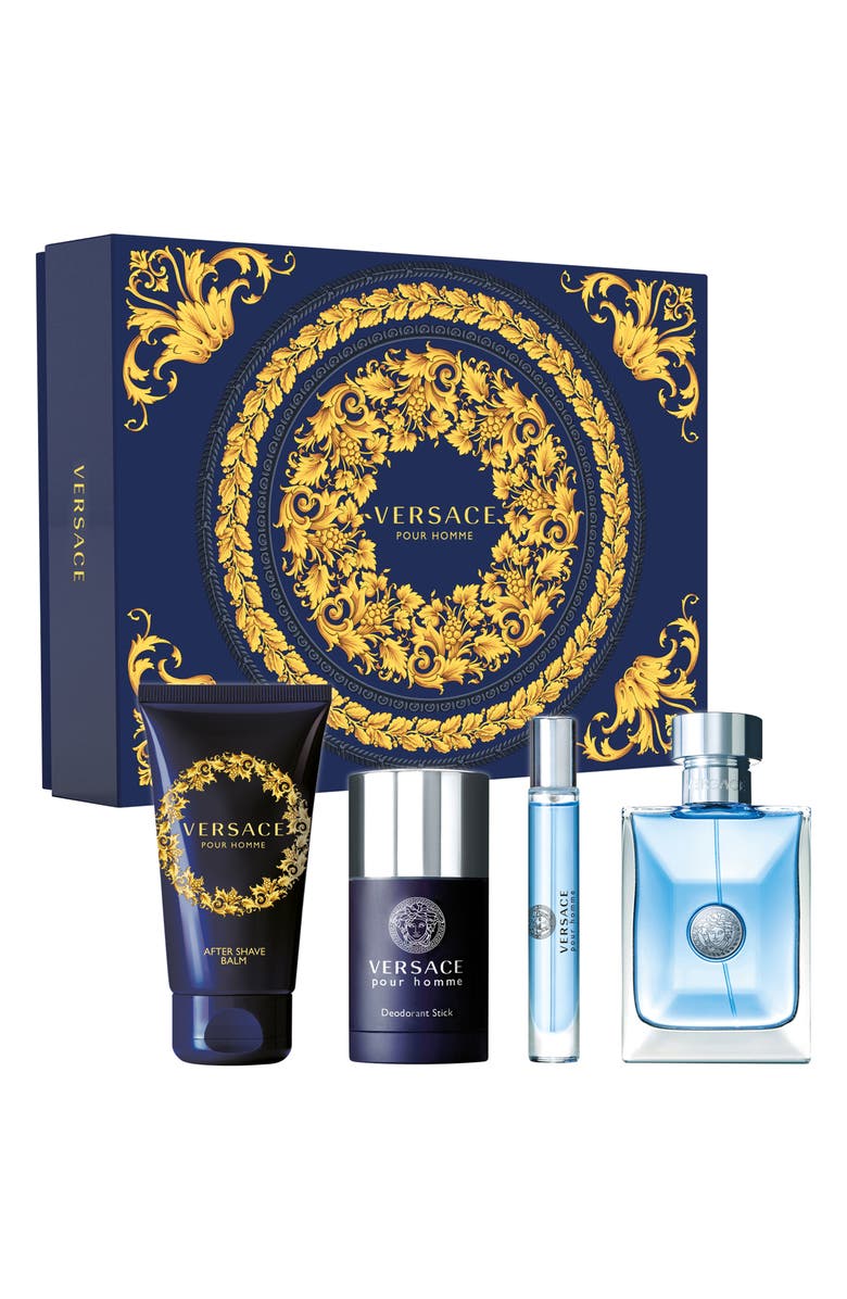 Versace pour Homme Eau de Toilette Set $88 Value, Main, color,