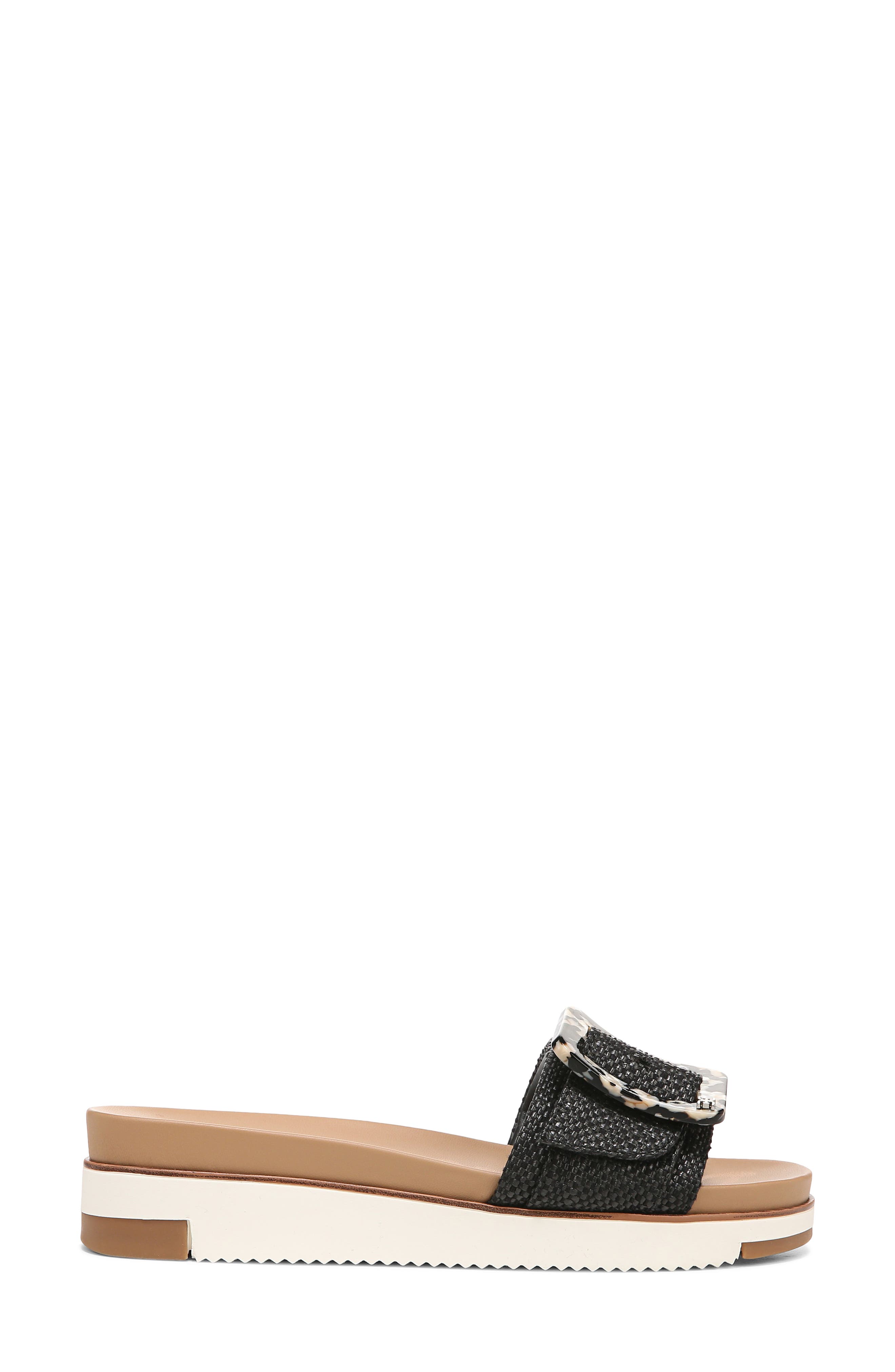 Sam Edelman Ariane Platform Slide Sandal, Alternate, color, Black