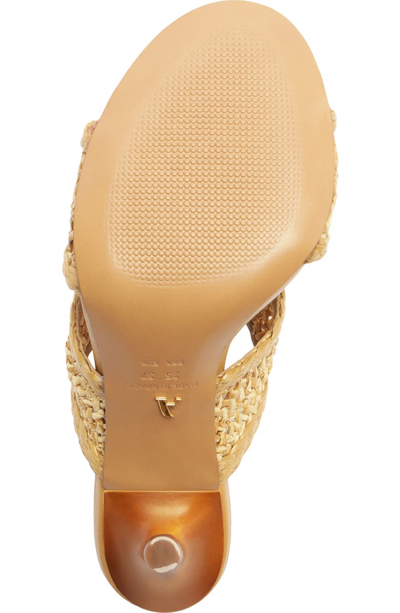 Arezzo Zula Stiletto Sandal, Alternate, color, Natural/ Caramel