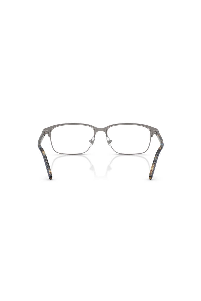 54mm Rectangle optical glasses, Alternate, color, Grey