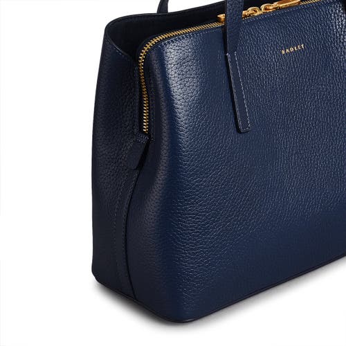 Radley London Dukes Place Medium Ziptop Satchel Bag In Evenfall