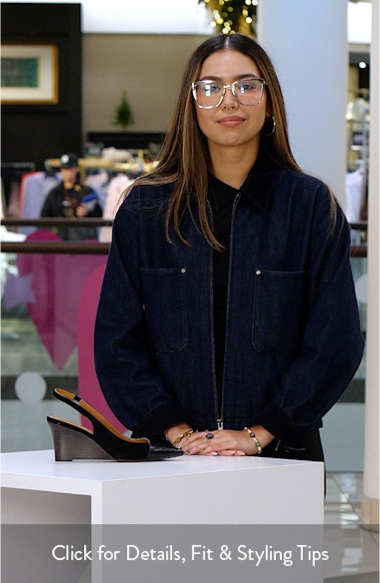 Laina Slingback Wedge Pump, sales video thumbnail