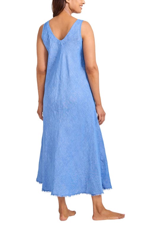 Tommy Bahama St Lucia Bias Cut Maxi Dress Swim Cover-up In Palace Blue