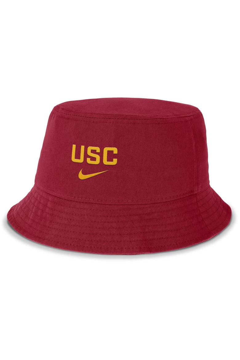 Men's Nike Cardinal USC Trojans Apex Primetime Bucket Hat, Main, color, Cardinal