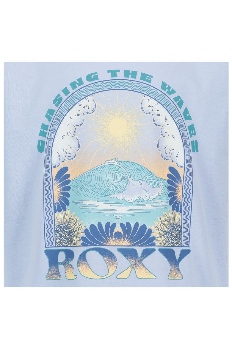Kids' Chasing Waves Oversize Graphic T-Shirt, Alternate, color, WINDSURFER