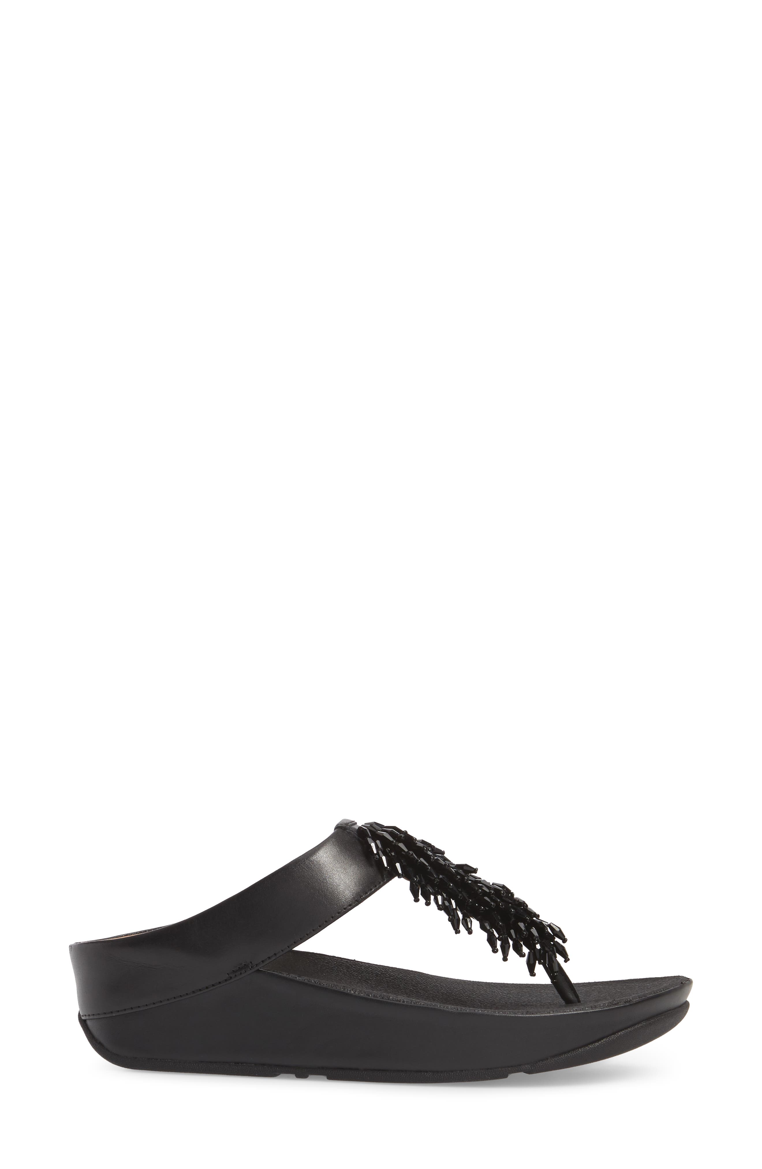 FitFlop Rumba Sandal, Alternate, color, Black