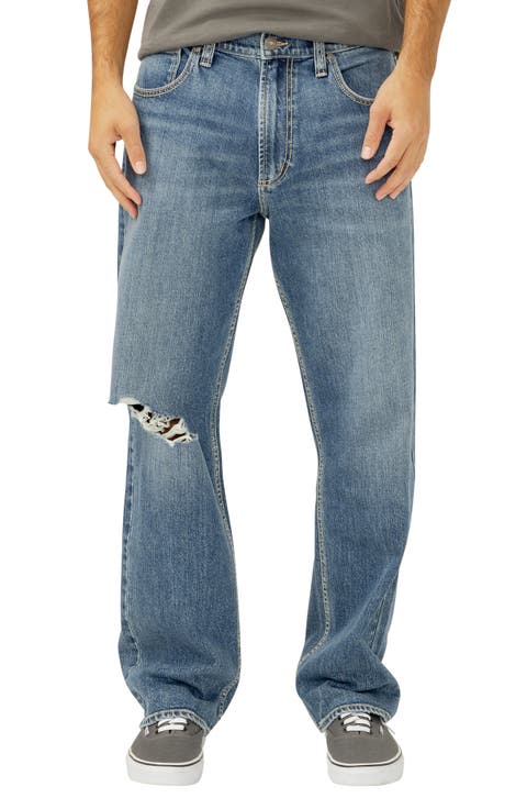 Relaxed Straight Leg Jeans (Throwback)