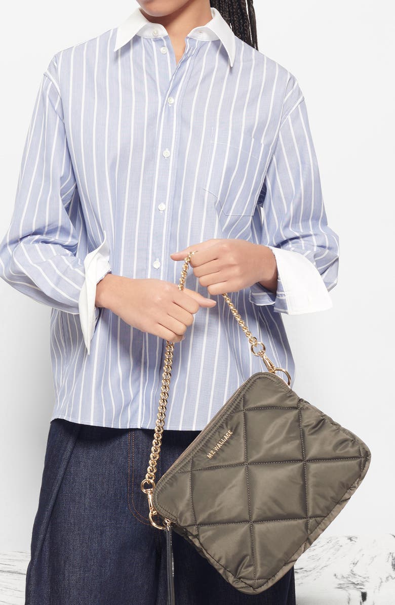 MZ Wallace Madison Quilted Nylon Crossbody Bag, Alternate, color,