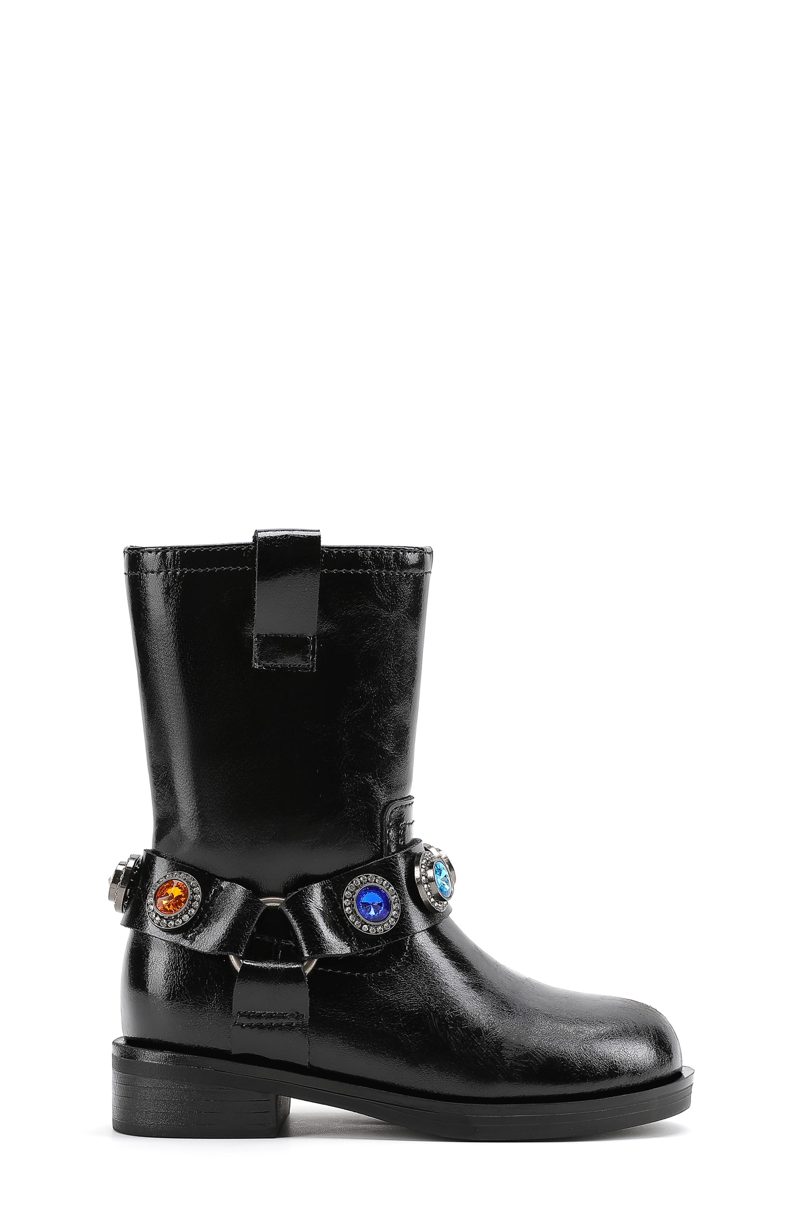 Kurt Geiger London Kids' Octavia Boot, Alternate, color, Black Multi