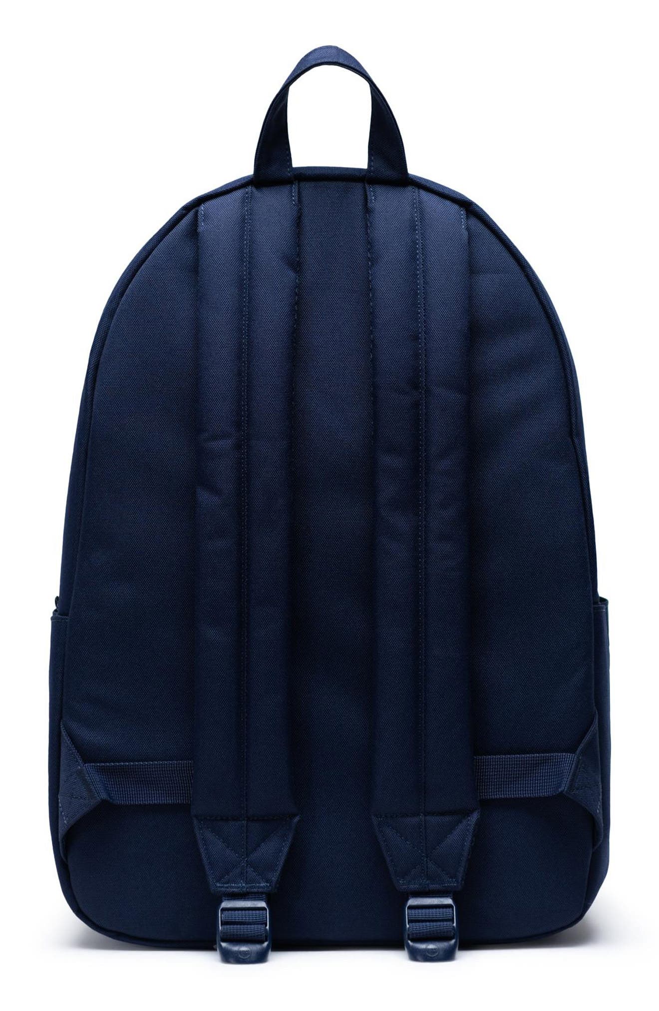 Classic X-Large Backpack, Alternate, color, PEACOAT/ HOT CORAL