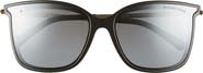 Michael Kors 61mm Polarized Cat Eye Sunglasses