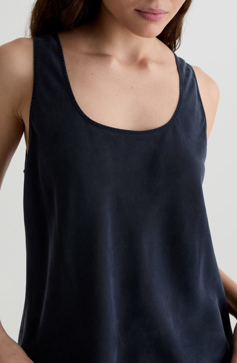 AG Nicola Scoop Tank, Alternate, color, Sulfur Black