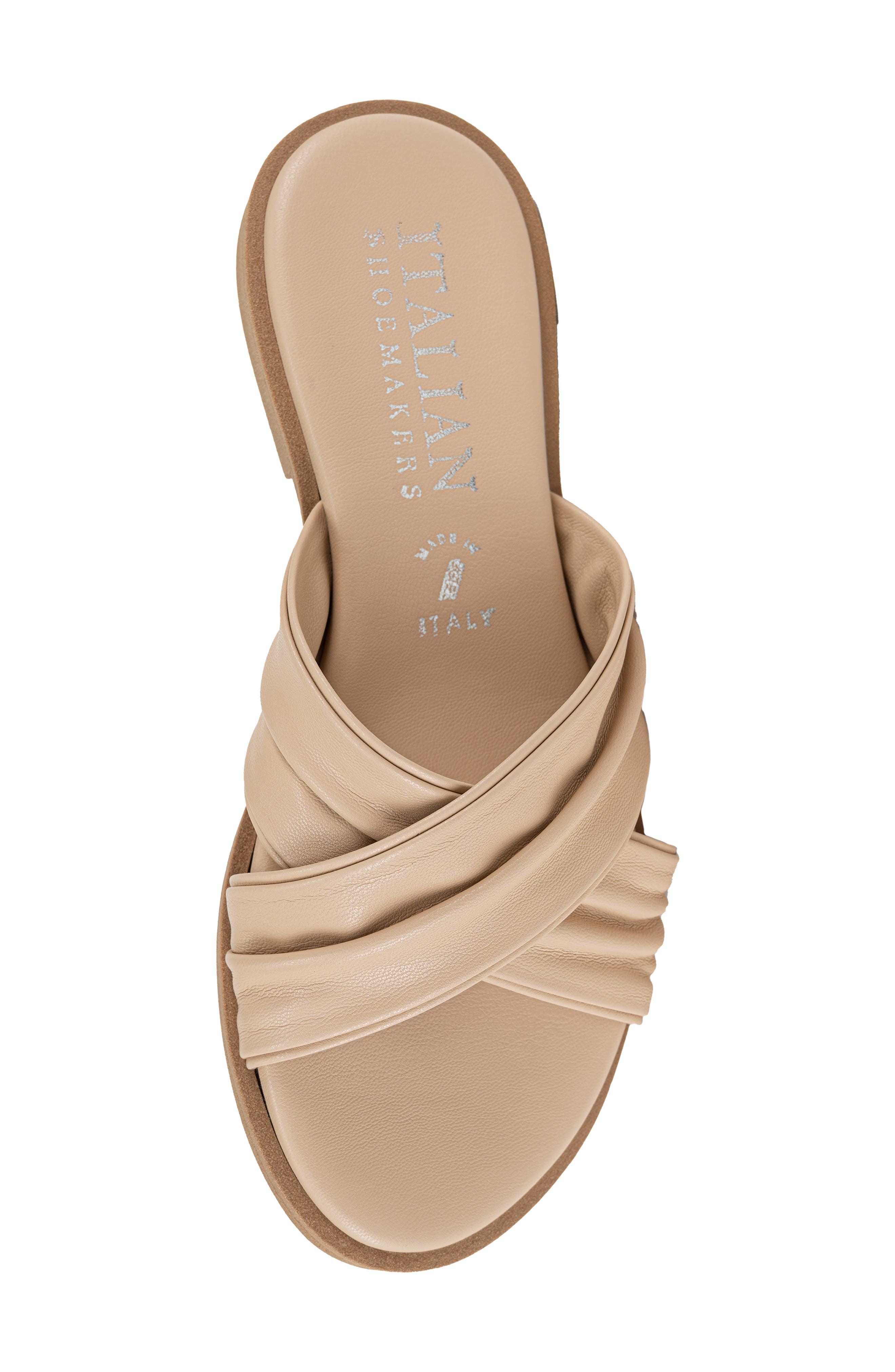 Hachi Slide Sandal, Alternate, color, NUDE