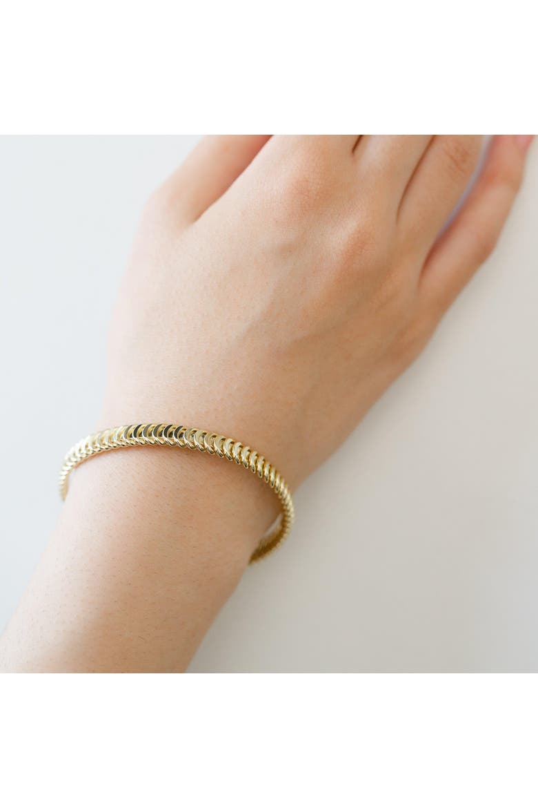 The Westbury Cuff, Alternate, color, Gold