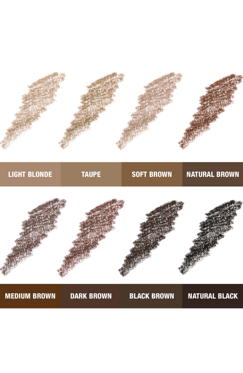 Charlotte Tilbury Brow Lift Refillable Eyebrow Pencil, Alternate, color, Natural Black