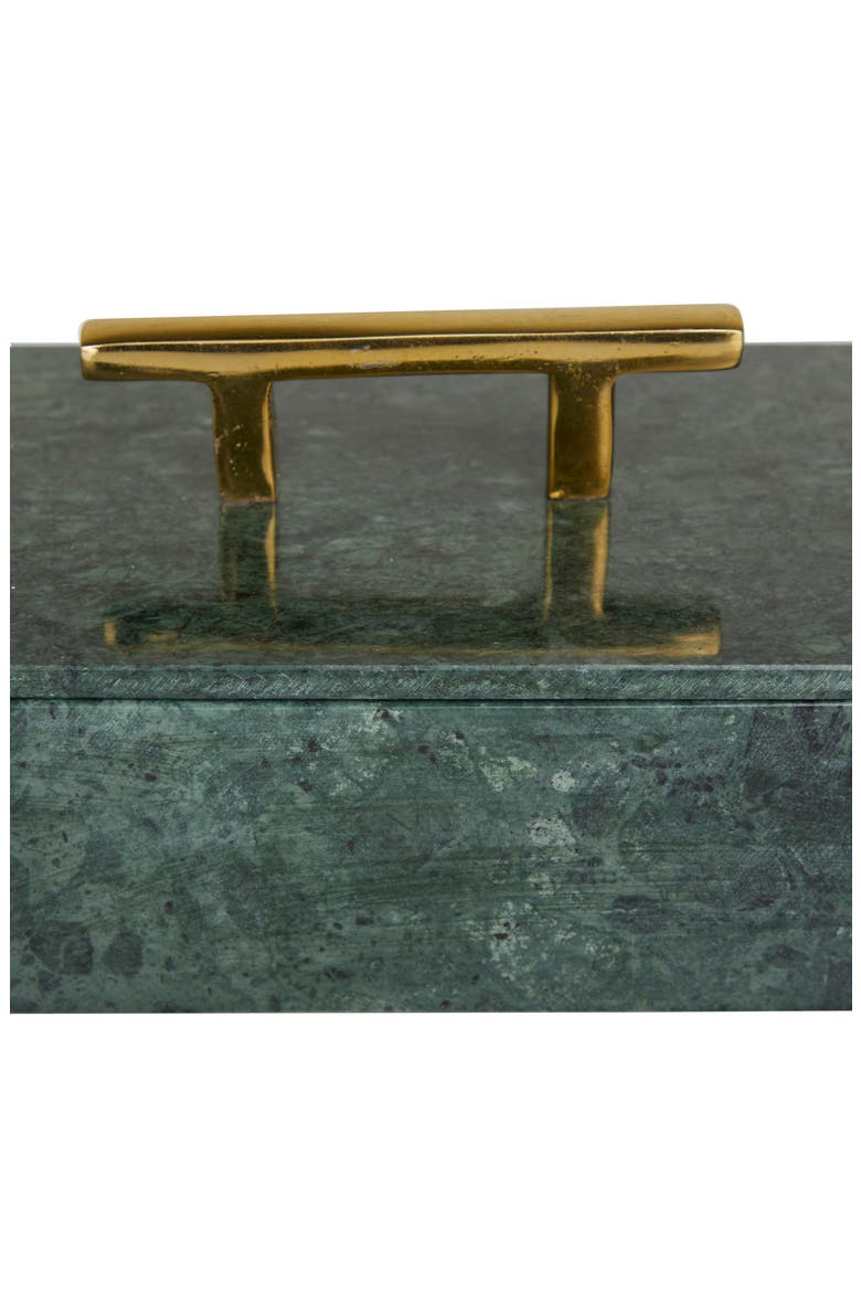 Marble Box with Handle - Set of 3, Alternate, color, GREEN