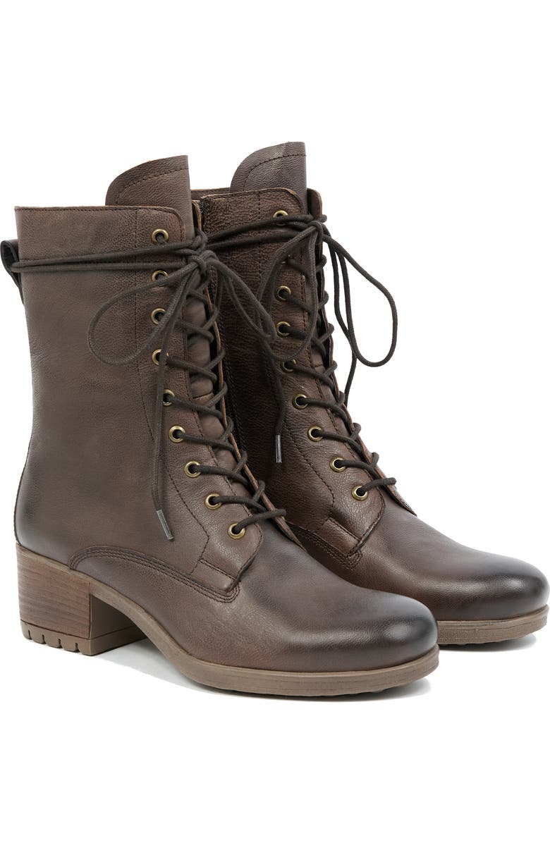 Celtic
Co. BLOCK HEEL DERBY BOOT, Main, color, Brown Leather