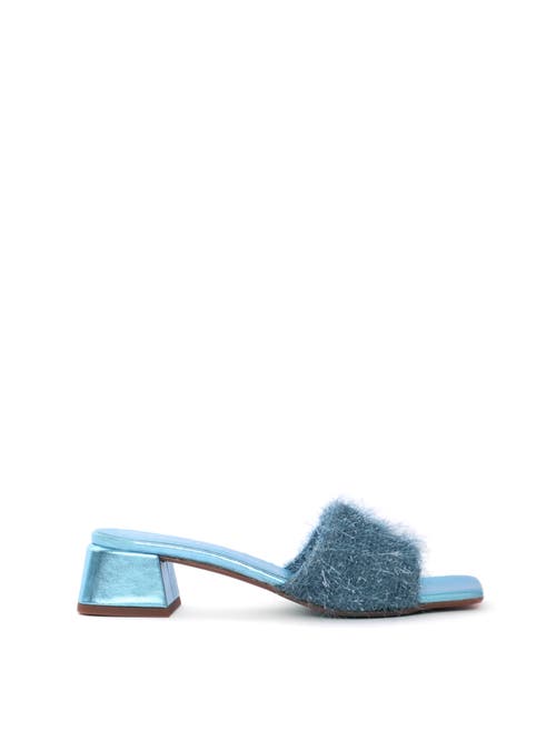Maguire Merida Sandal In Metallic Turquoise  Blue