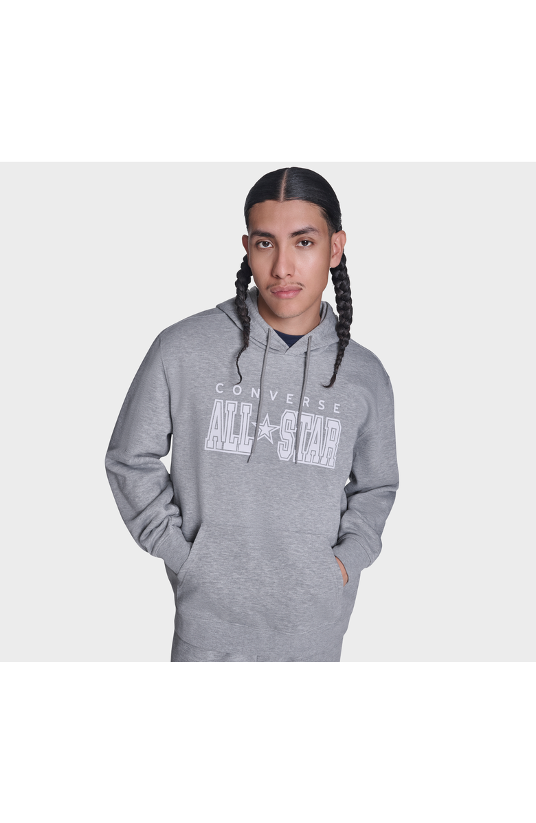Converse All Star Pullover Hoodie, Main, color, Vintage Grey Heather