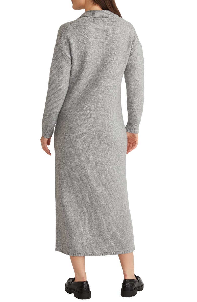 525 Raya Long Sleeve Polo Sweater Dress, Alternate, color, 