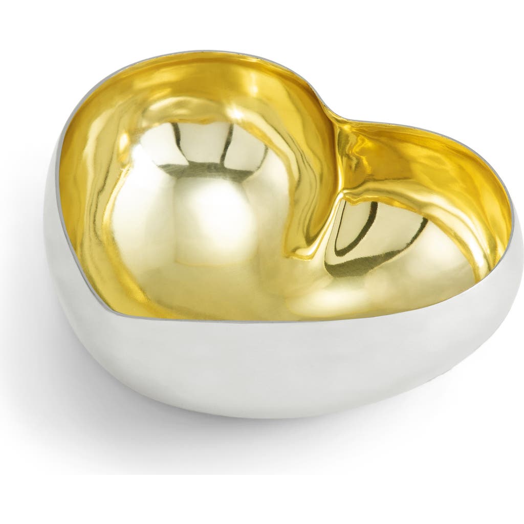 Michael Aram Heart Dish In Gold