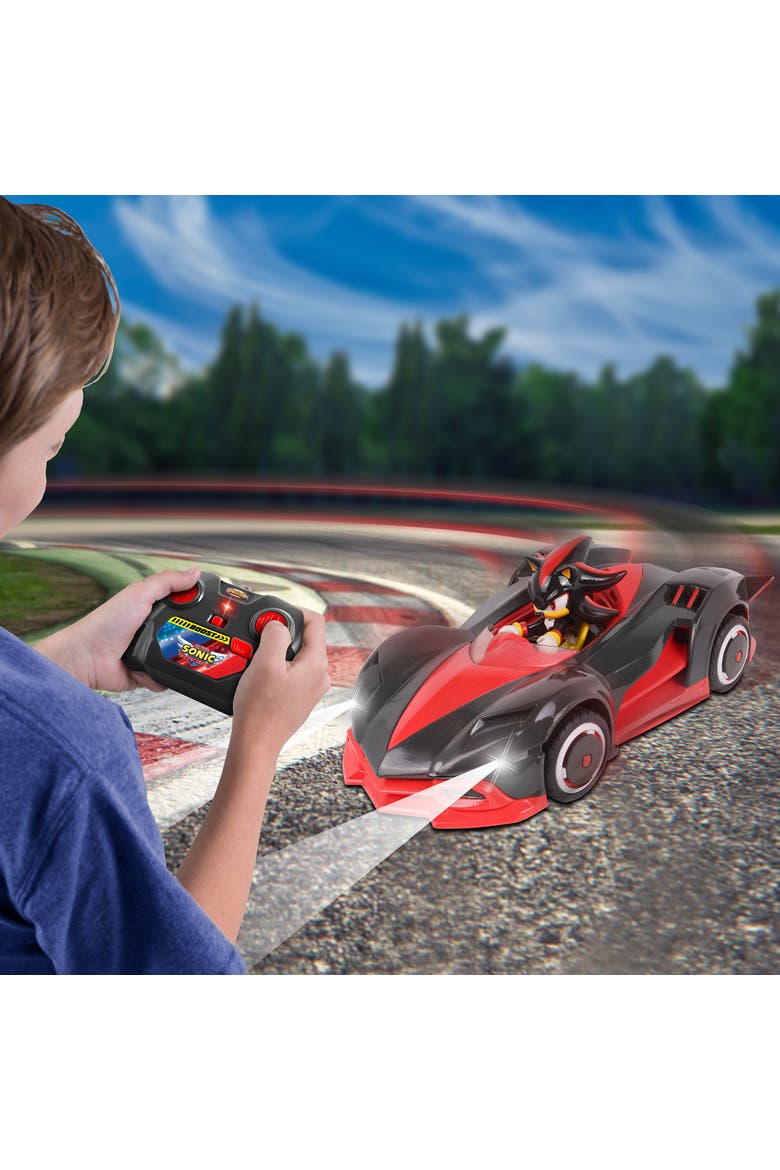 Sonic Team Shadow The Hedgehog Remote Control Vehicle, Ages 6+, Alternate, color, Multicolored