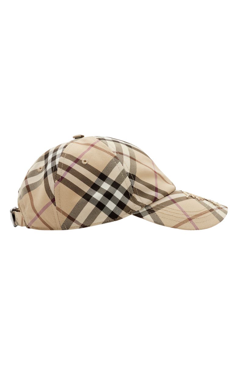 Burberry Essentials EKD Check Baseball Cap, Alternate, color, 