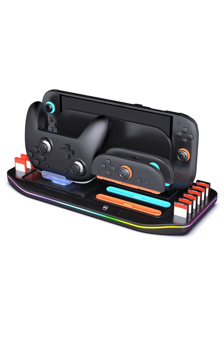 All-in-One Charging Dock & Storage Station for Nintendo Switch 2, Main, color, Black