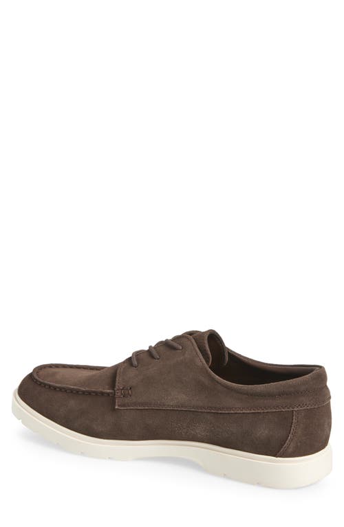 Nordstrom Harvey Moc Toe Derby In Brown Bison