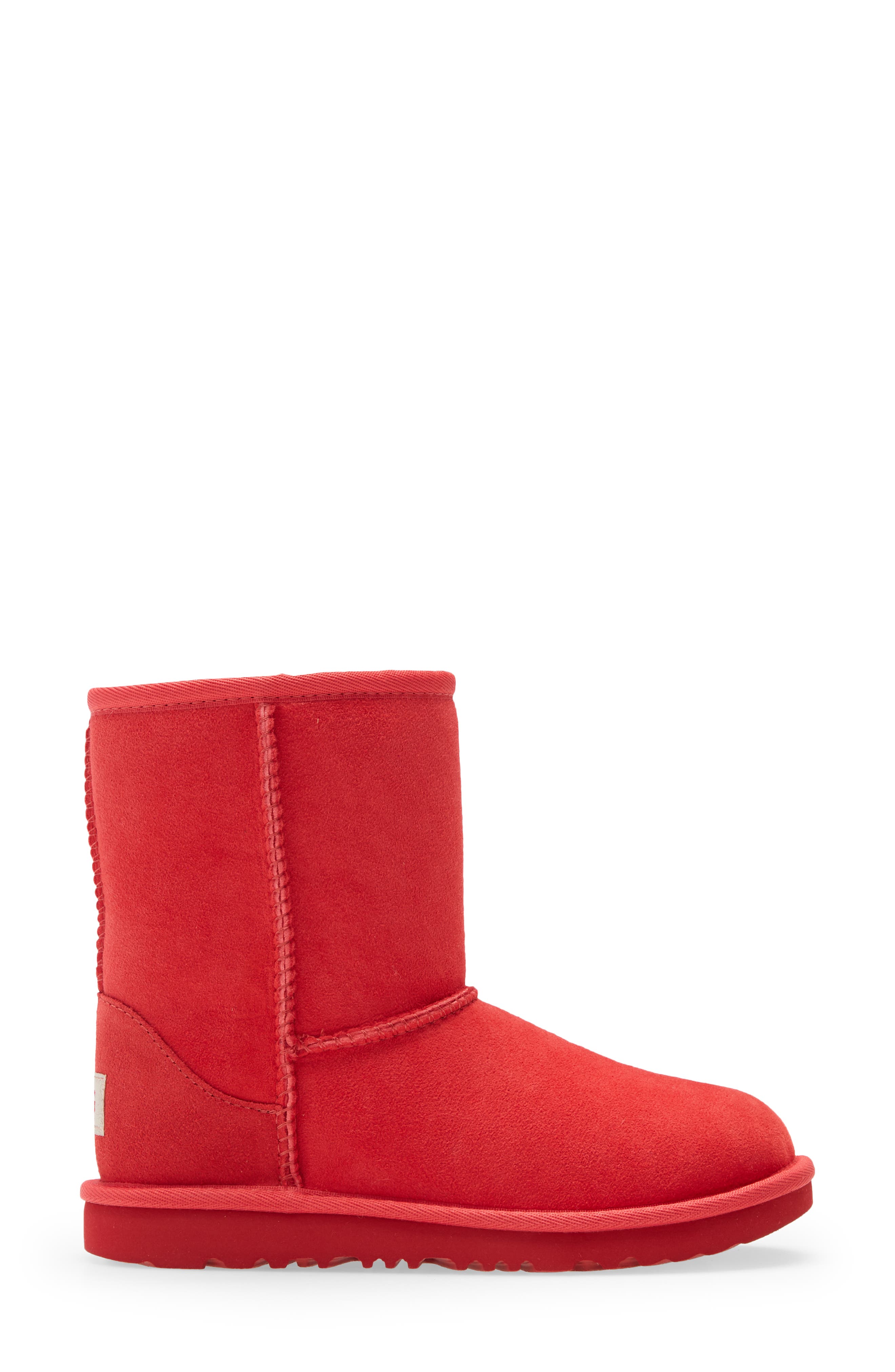 UGG© K Classic II Boot, Alternate, color, SAMBA RED