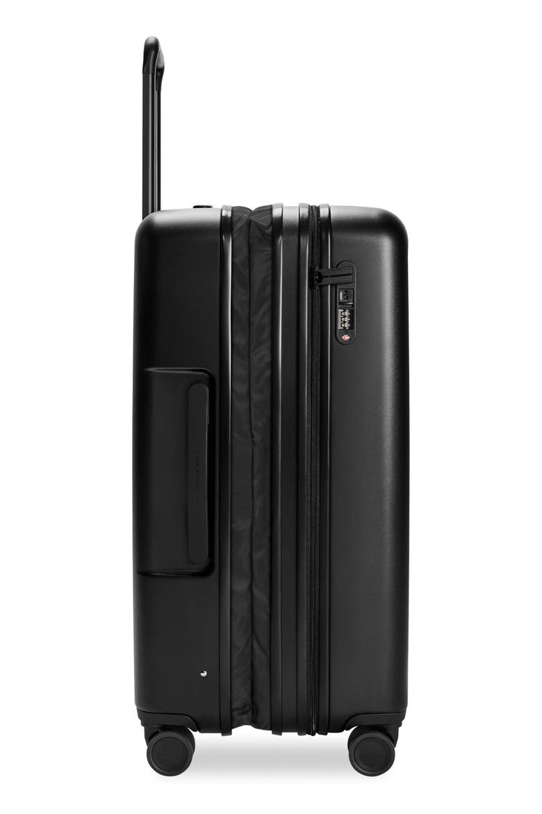 Large Sympatico Expandable 30-Inch Spinner Packing Case, Alternate, color, BLACK