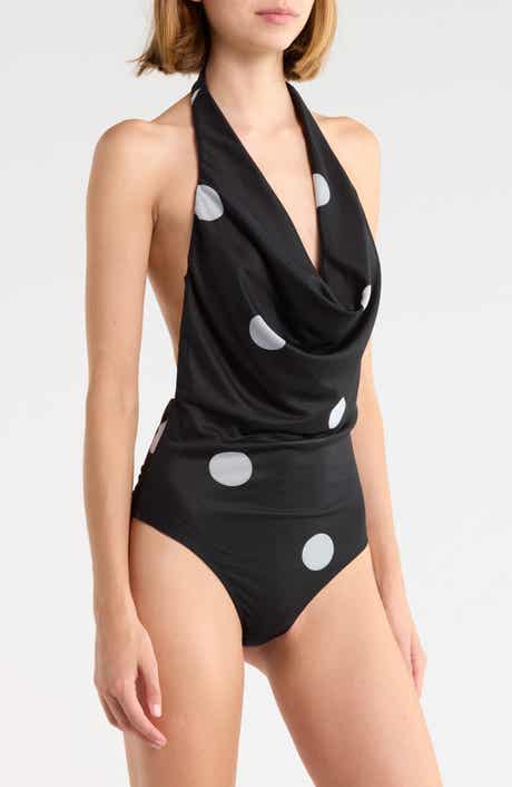 Plunge Neck Bodysuit Cleona