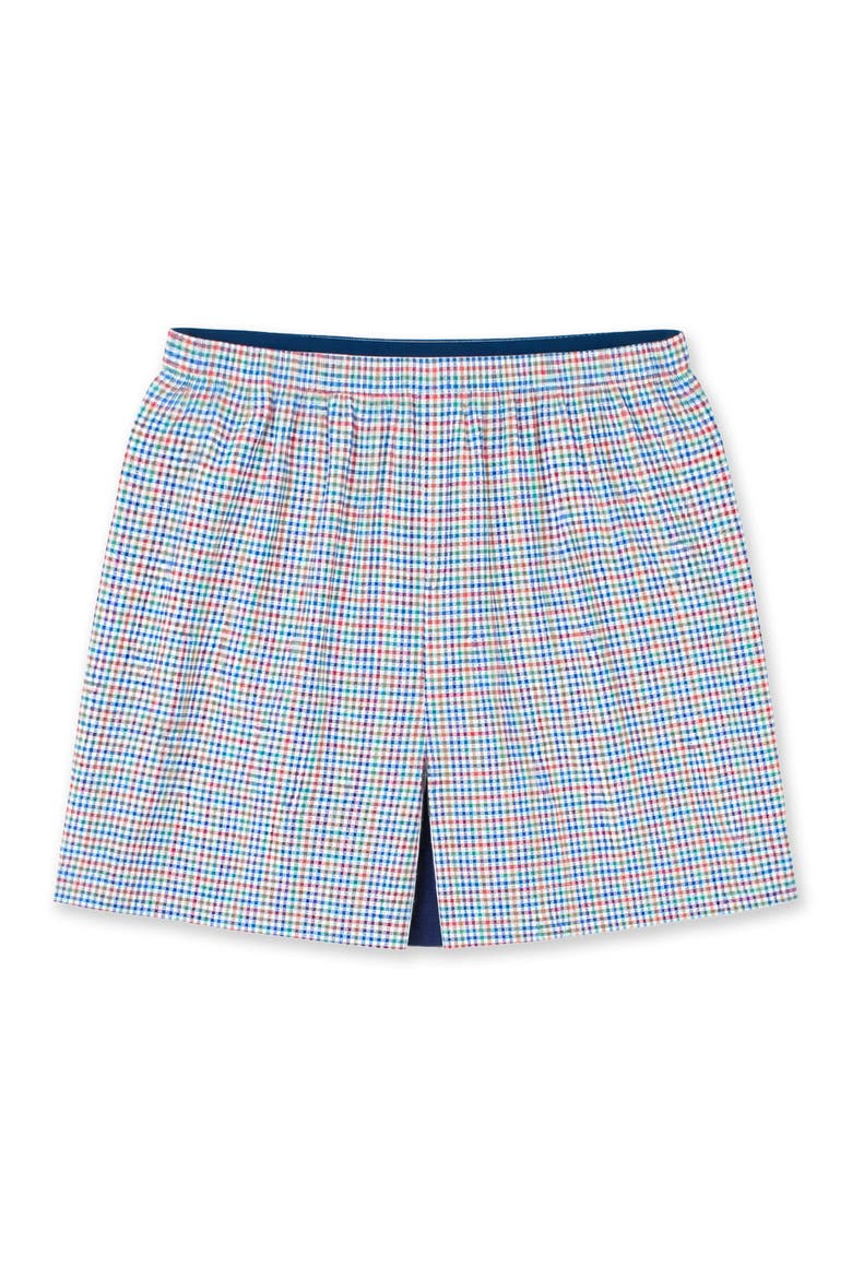 Plaid Skort, Alternate, color, Wht/Multi