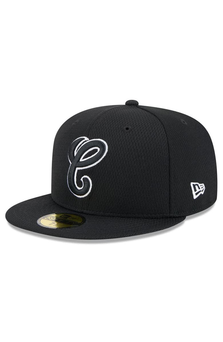 New Era Men's New Era Black Chicago White Sox 2025 MLB Clubhouse 59FIFTY Fitted Hat, Main, color, 