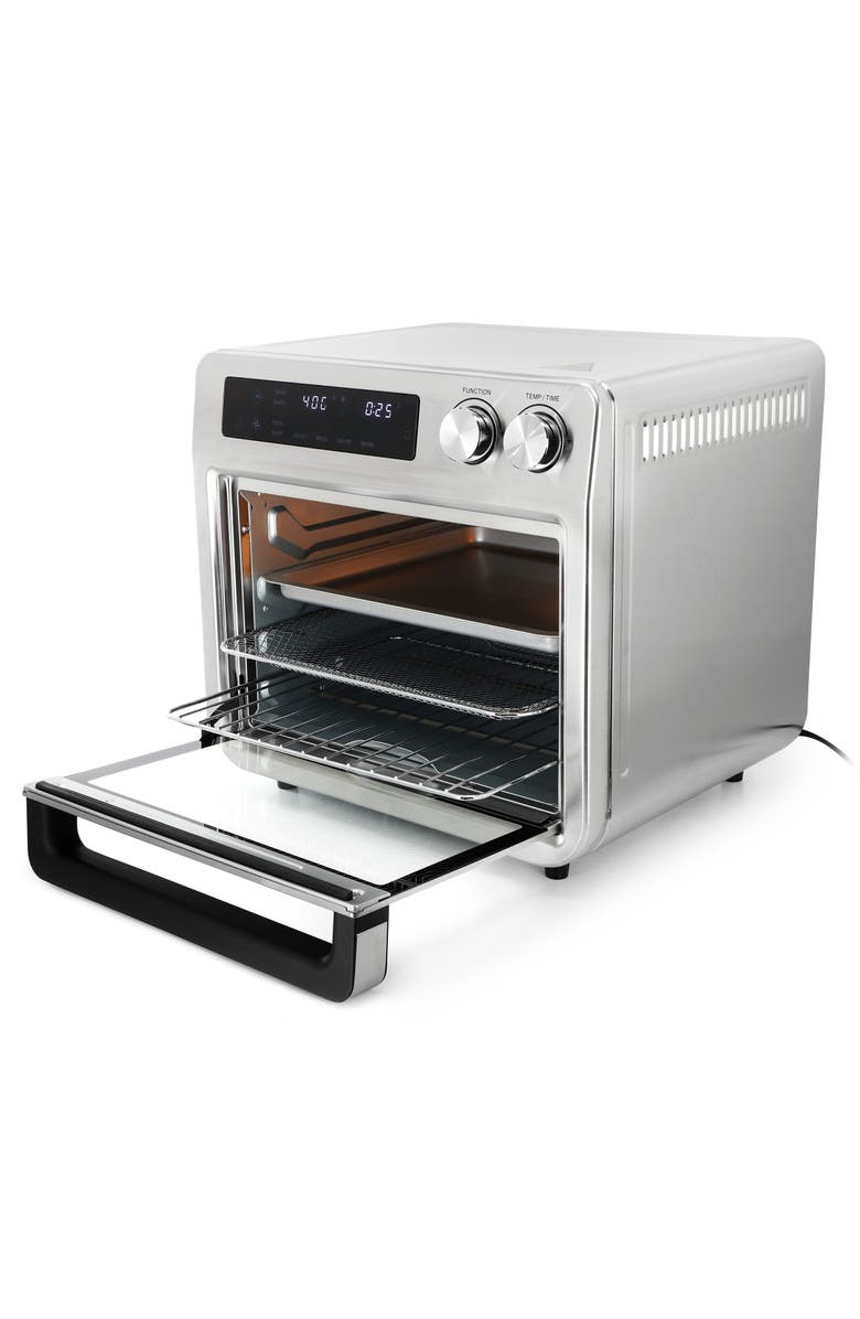 Megachef Digital Electric Multi-Function Air Fryer and Counter Top Oven, Alternate, color, Grey