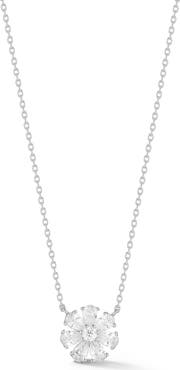 GLAZE JEWELRY Flower Cubic Zirconia Pendant Necklace