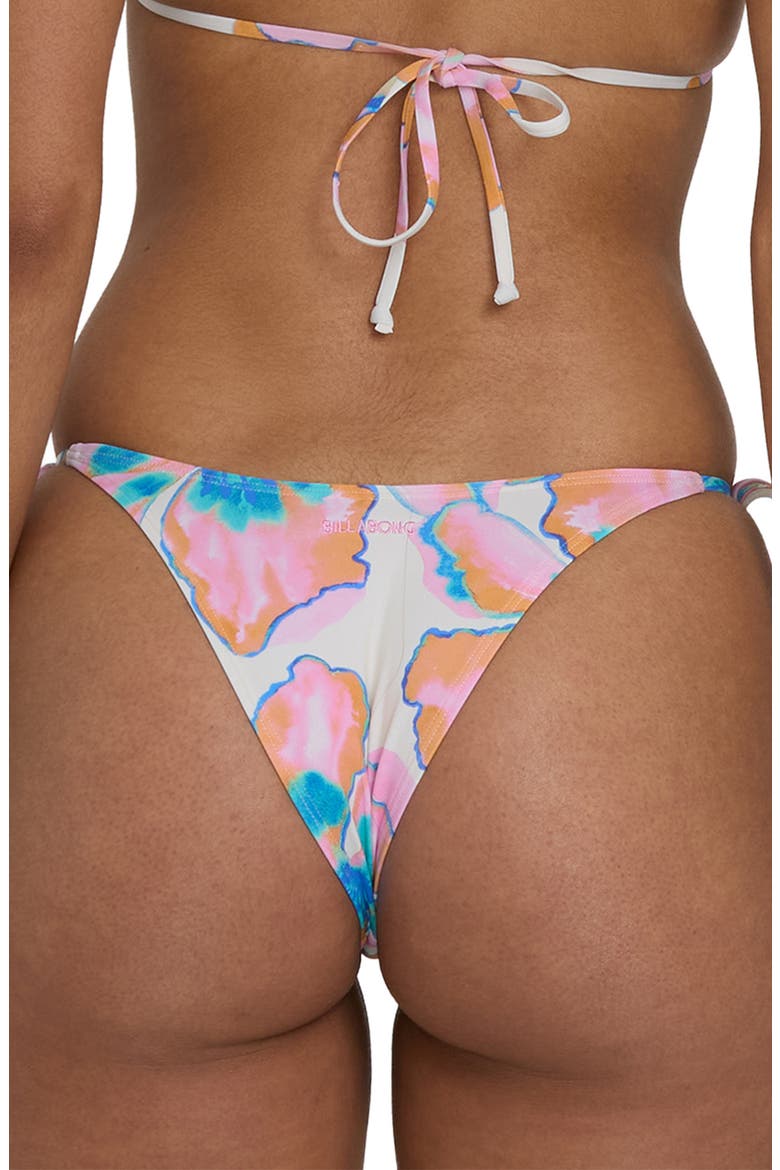 Sweet Escape Dippi Hike Side Tie Bikini Bottoms, Alternate, color, SALT CRYSTAL