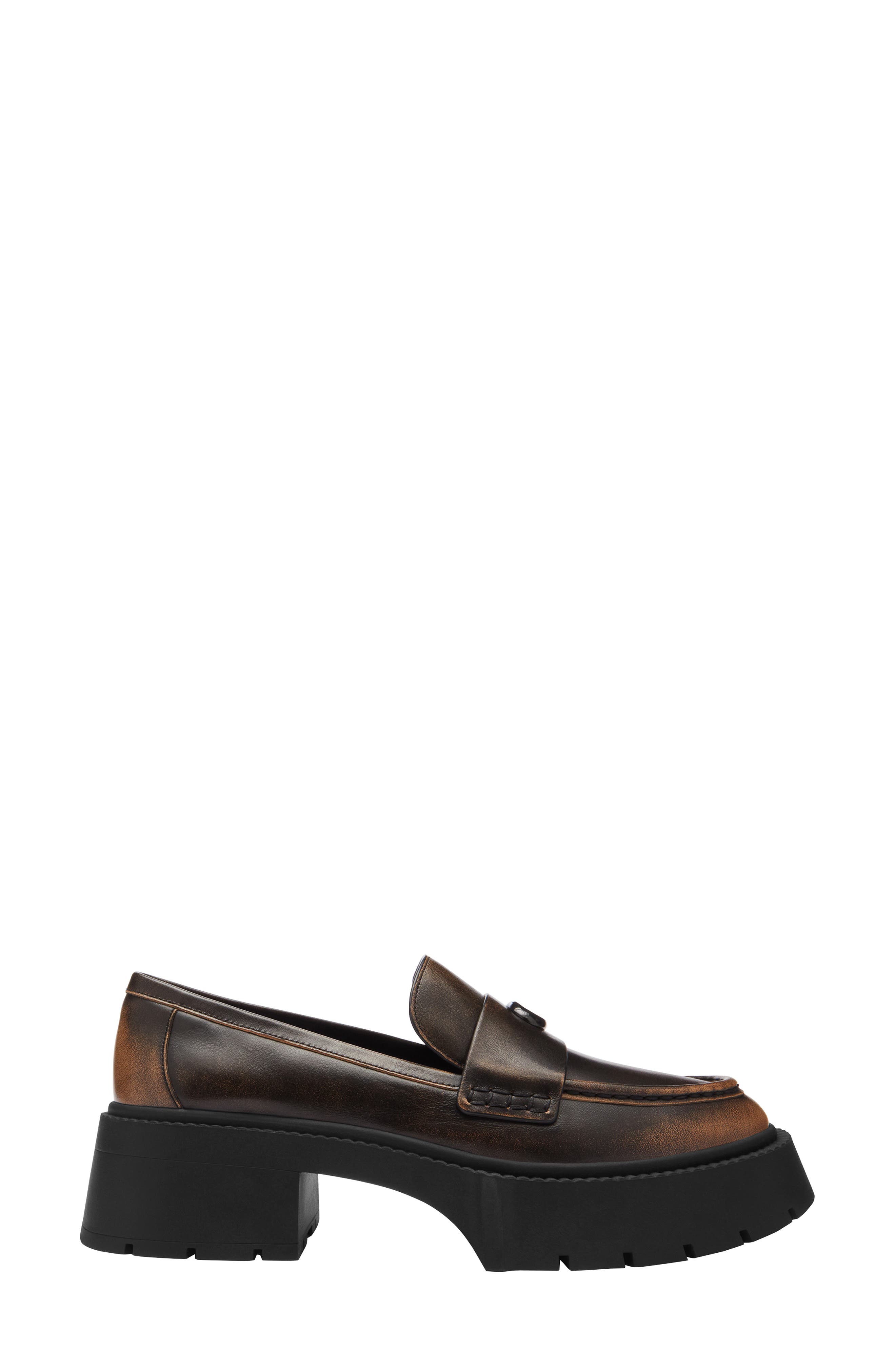 COACH Leah Platform Loafer, Alternate, color, 